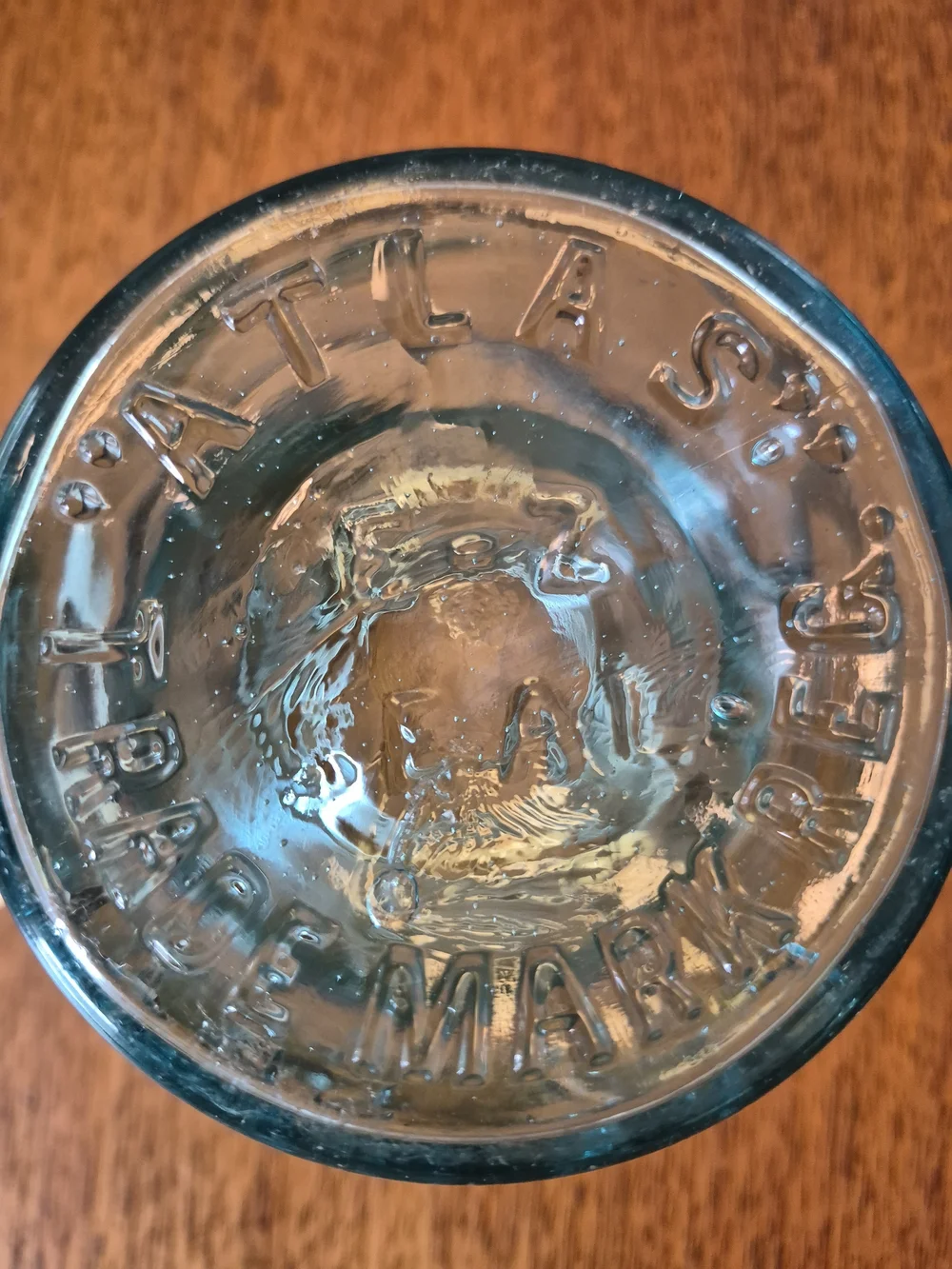 Vintage- Atlas E-Z Seal  Blue Glass Food Storage Jar‎ with Lid